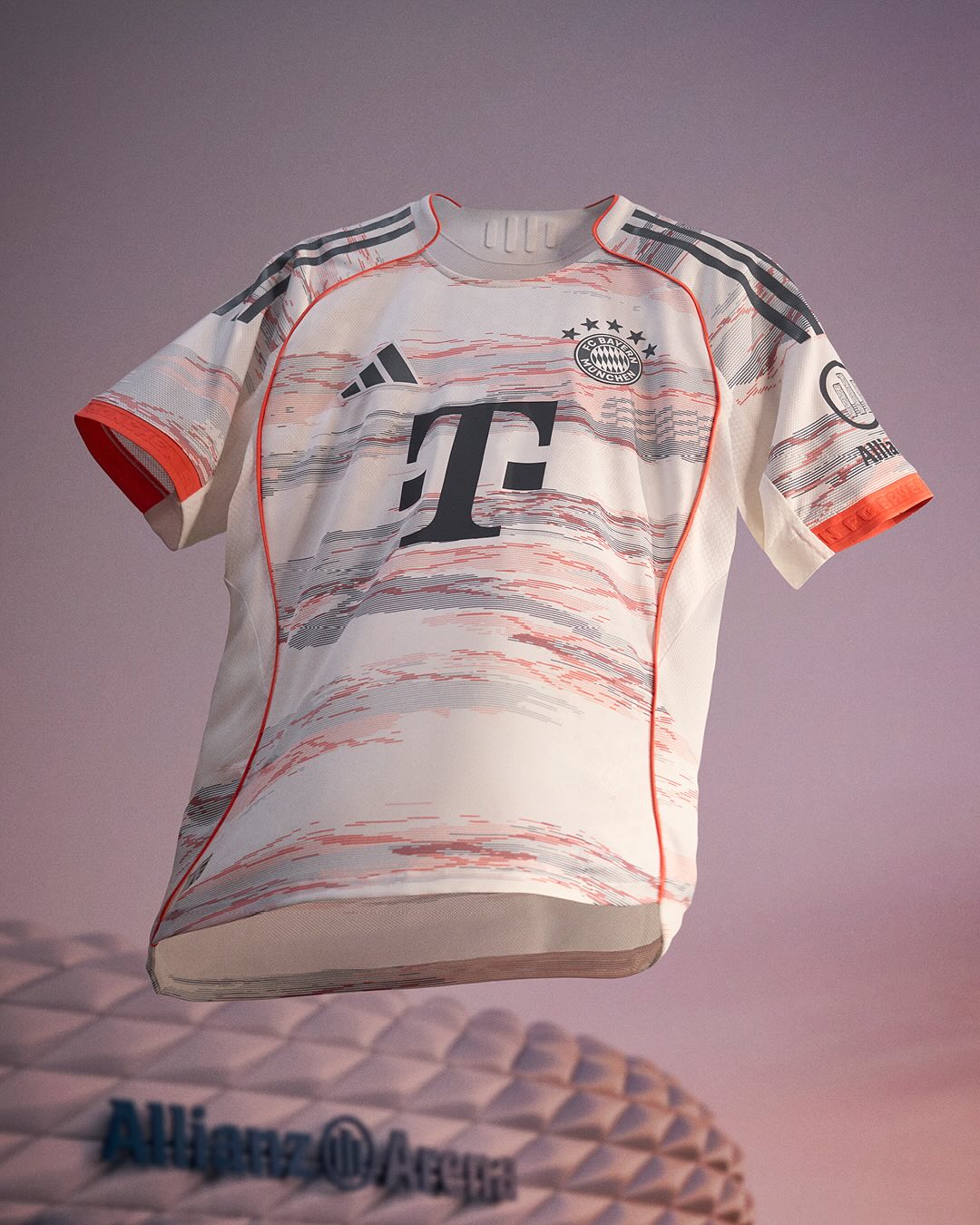 Bayern München uitshirt 2025-2026 eerbetoon aan Allianz Arena!