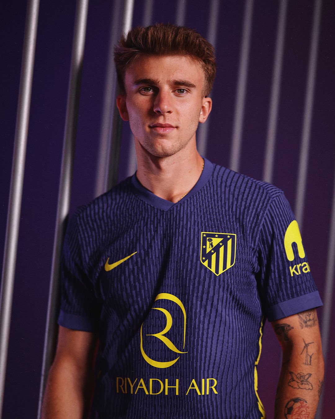 Atletico Madrid uitshirt 2025-2026 geïnspireerd door nummer ACDC