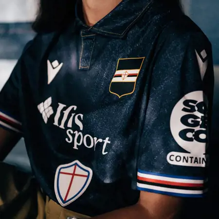 UC Sampdoria voetbalshirts 2025-2026 ode aan Genoa