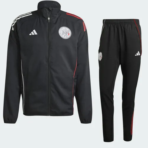 Ajax presentatiepak kinderen 2025-2026 - Zwart/Rood/Wit