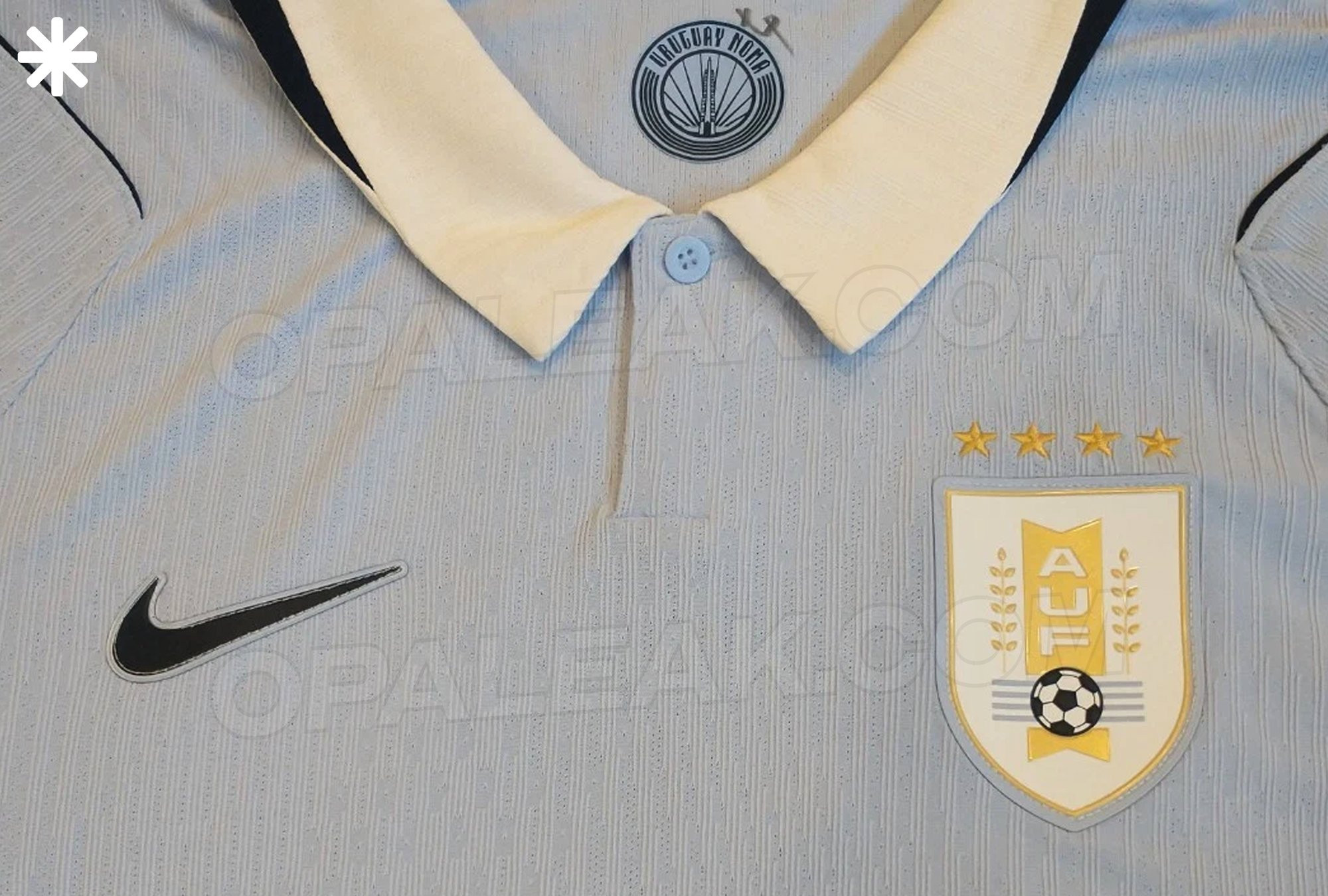 Uruguay Wk 2026 Shirt Gelekt