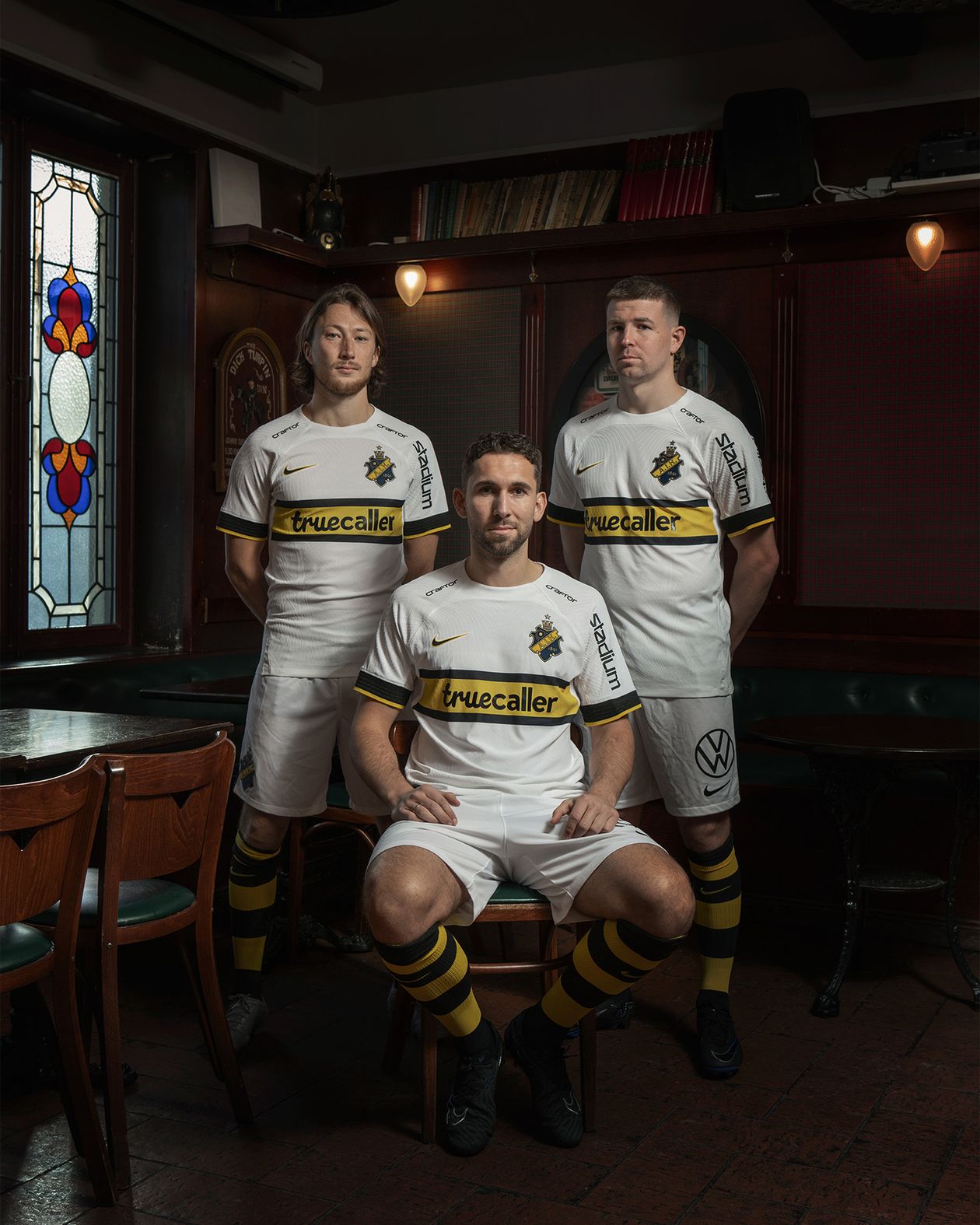 AIK Fotball voetbalshirts 2024-2025 geïnspireerd door stadsmuren