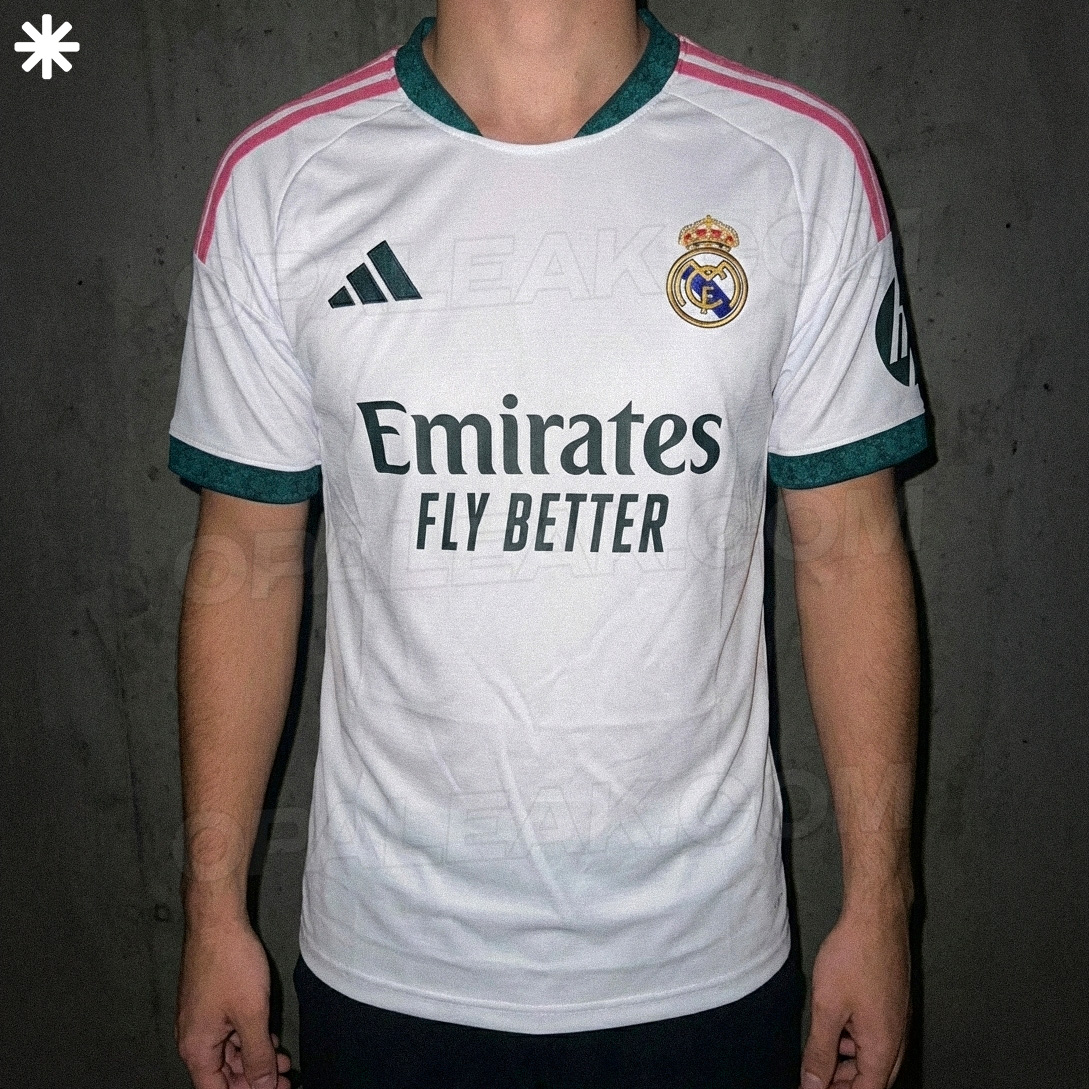 Real Madrid thuisshirt 2026-2027 uitgelekt