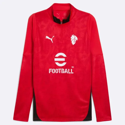 AC Mílan training sweater 2025-2026 - Rood/Zwart