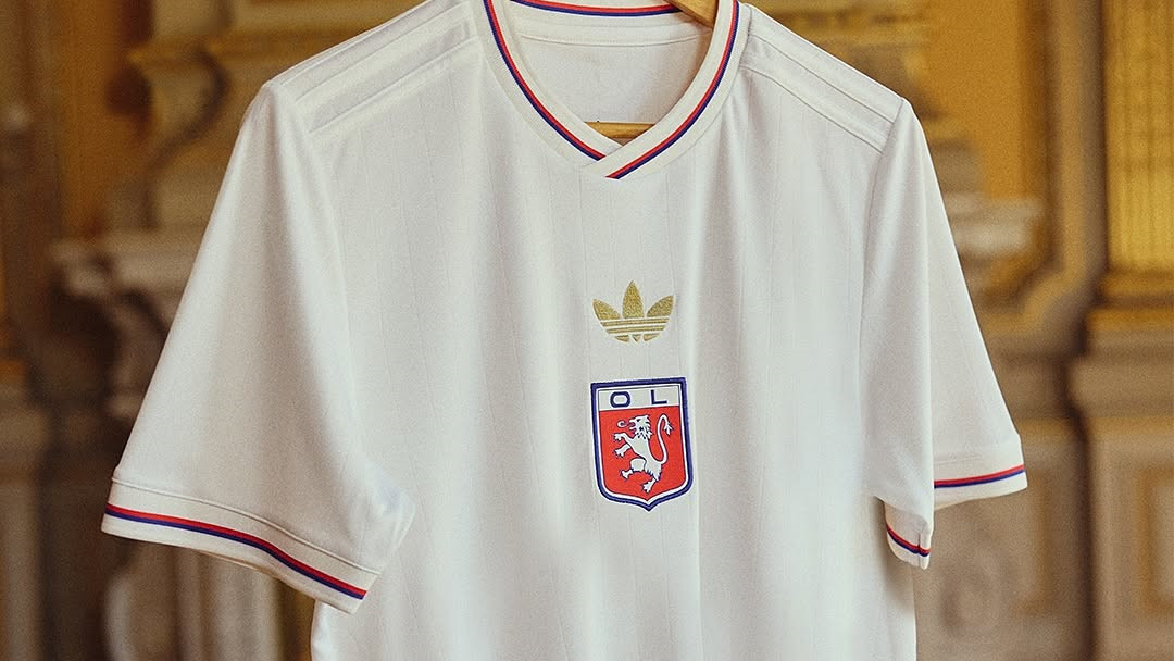 Olympique Lyon Voetbalshirt 75 Jaar