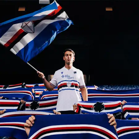 UC Sampdoria voetbalshirts 2025-2026 ode aan Genoa