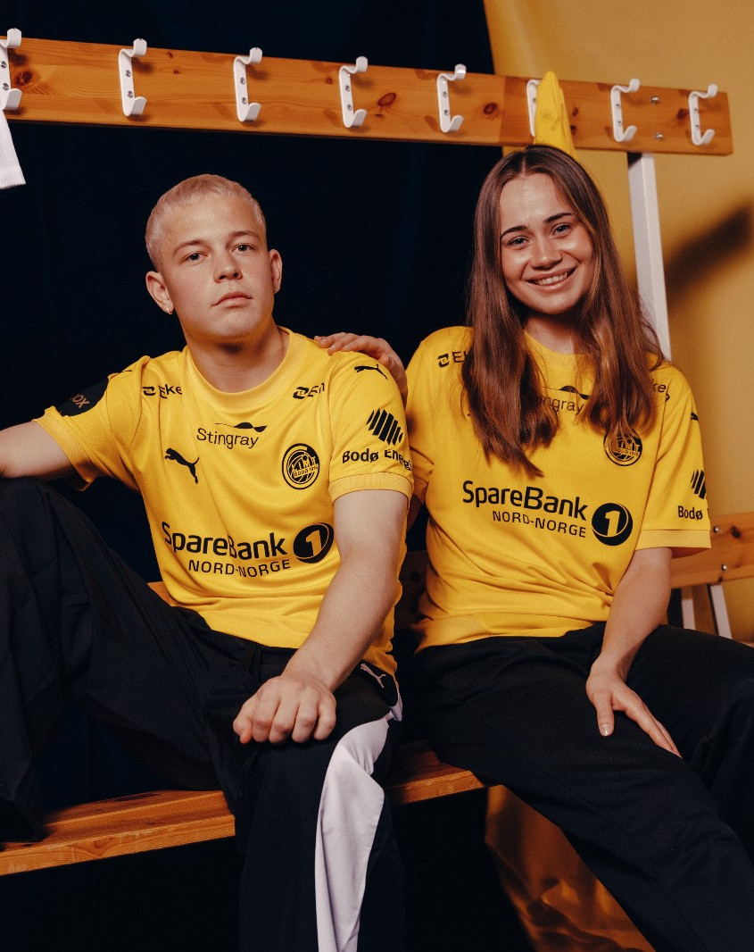 Dit zijn de Bodø/Glimt voetbalshirts 2025-2026