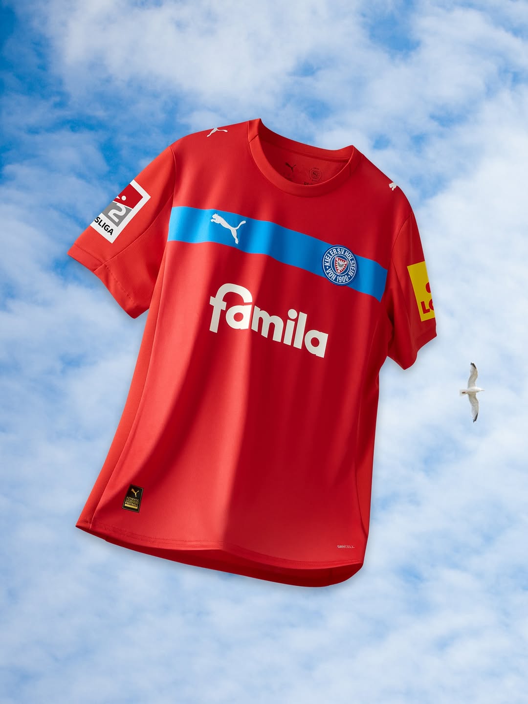 Dit zijn de Holstein Kiel voetbalshirts 2025-2026