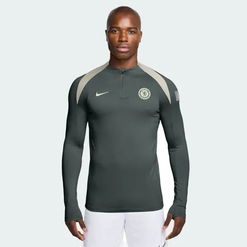 Chelsea training sweater 2025-2026 - Donkergroen/Grijsgroen