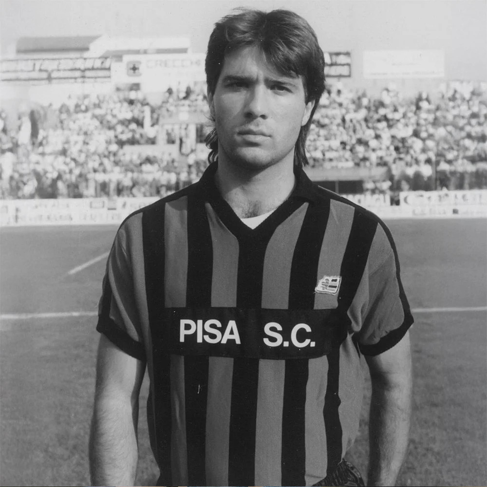 Copa Football en Pisa SC lanceren retro voetbalshirt 1986-1987