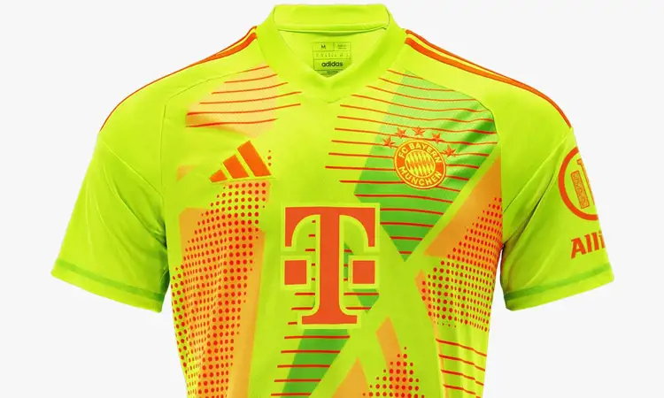 Bayern München keepersshirt 2024-2025 heeft adidas TIRO24 template