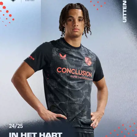 FC Utrecht uitshirt 2024-2025 geïnspireerd door bollendak