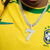 Brazilie Reissue Voetbalshirt 1998