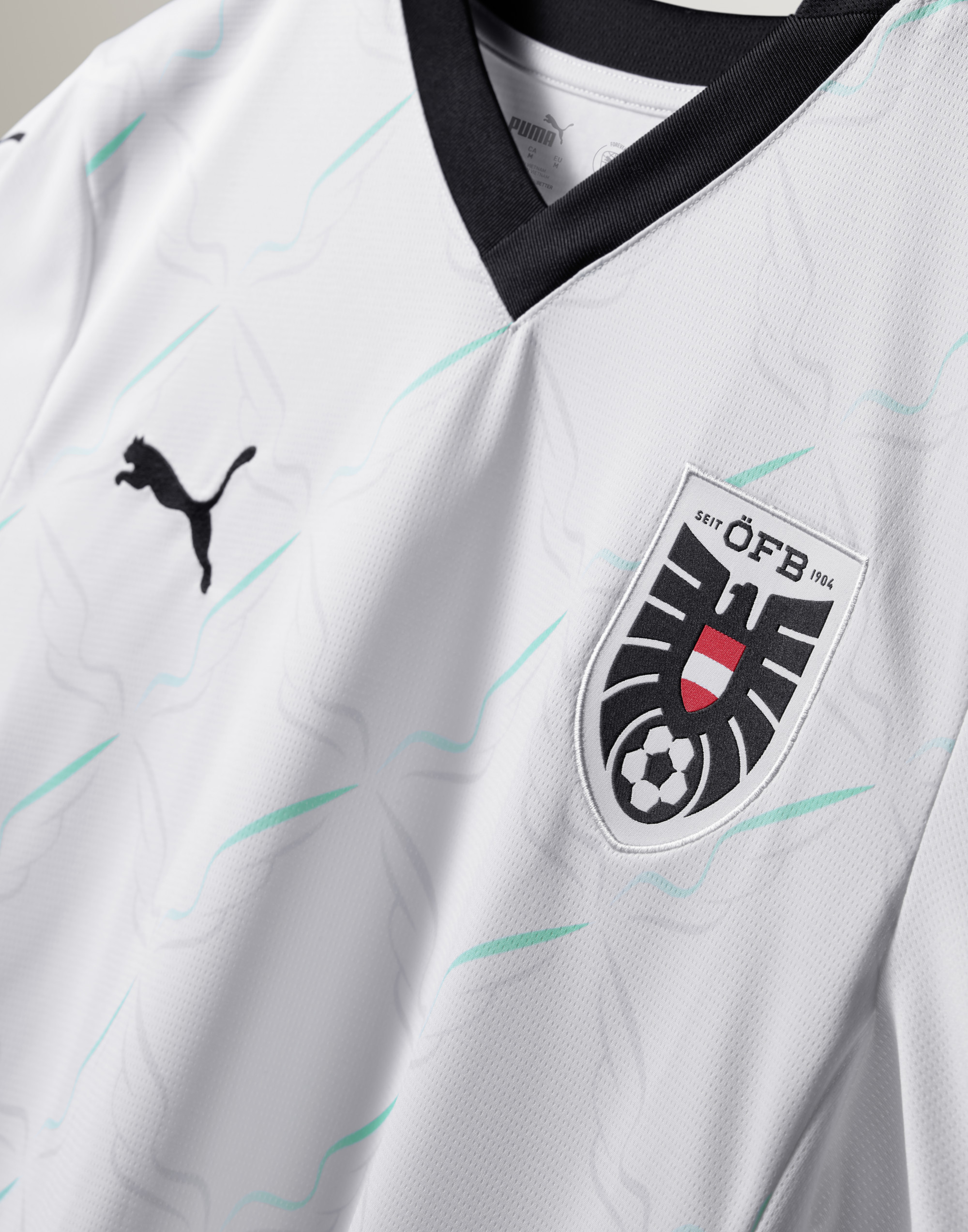 Oostenrijk EK 2024 voetbalshirts in Jugendstil
