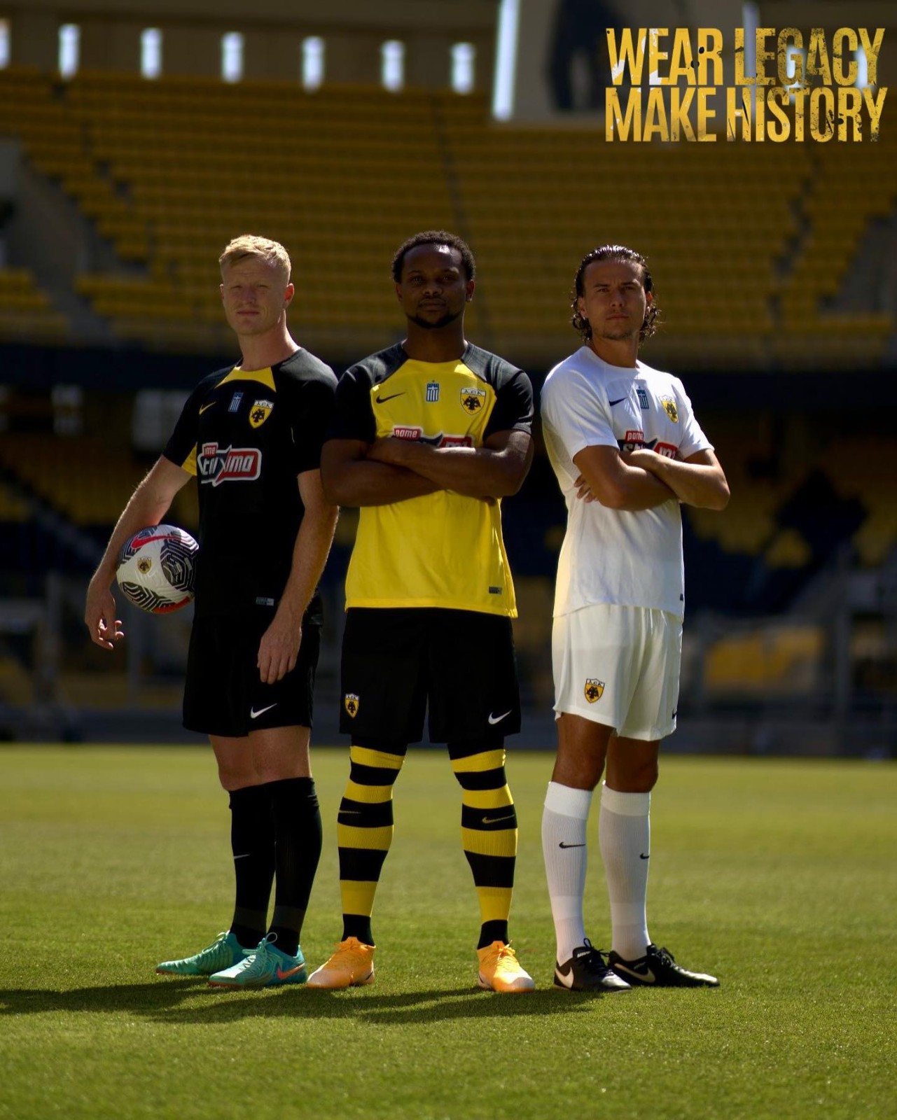 Dit zijn de AEK Athene voetbalshirts 2024-2025