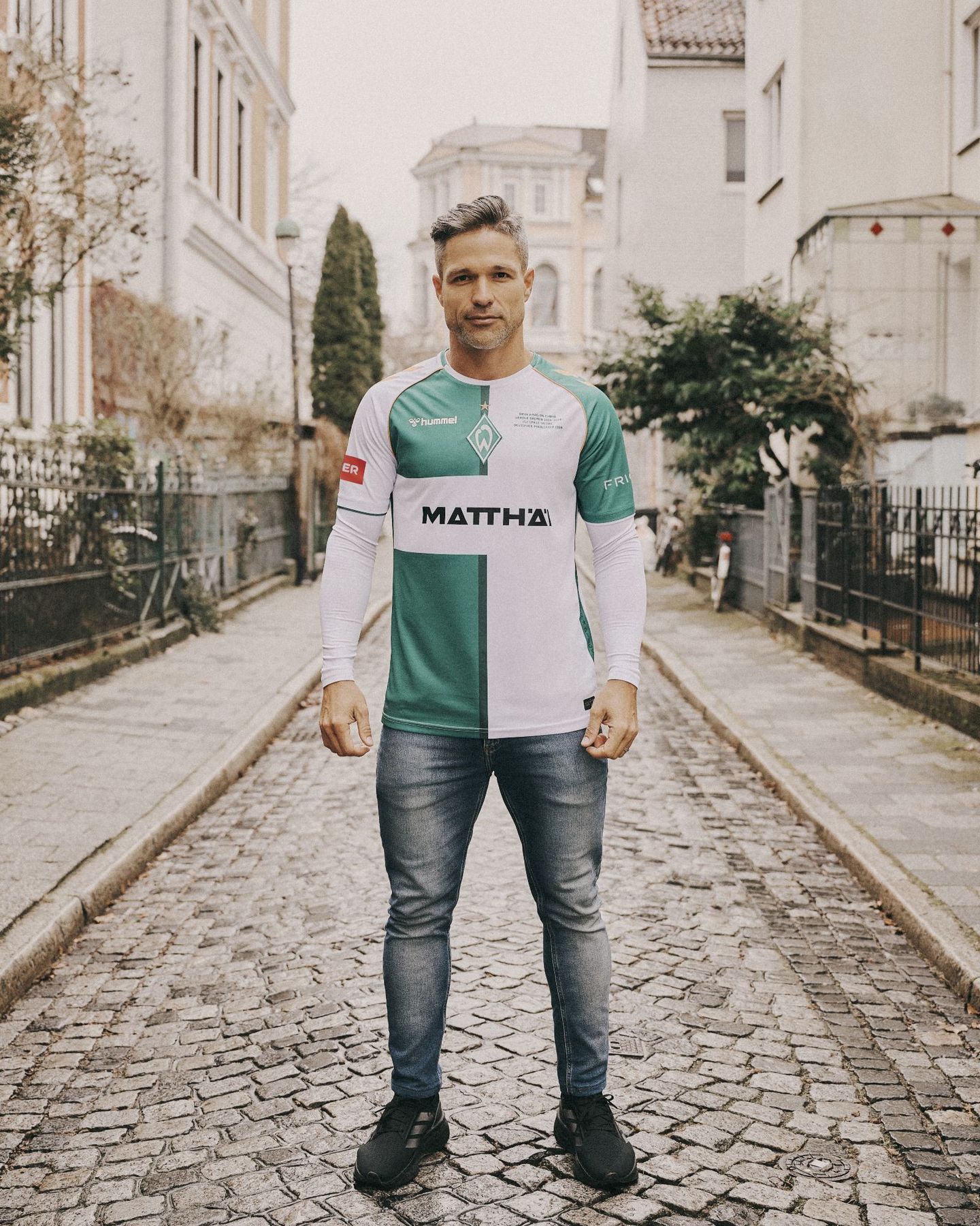 Werder Bremen Diego voetbalshirt geïnspireerd door thuisshirt 2006-2007