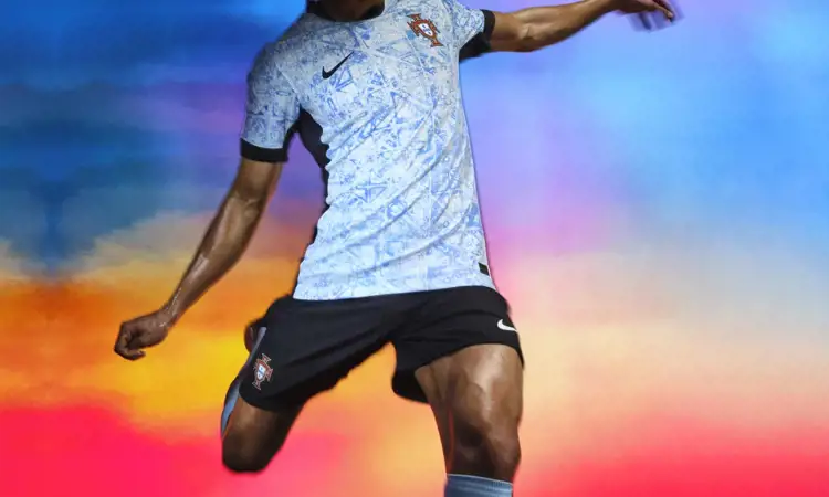 Portugal EK 2024 uitshirt geïnspireerd door azulejo's!