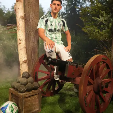 New England Revolution uitshirt 2025-2026 geïnspireerd door vlag