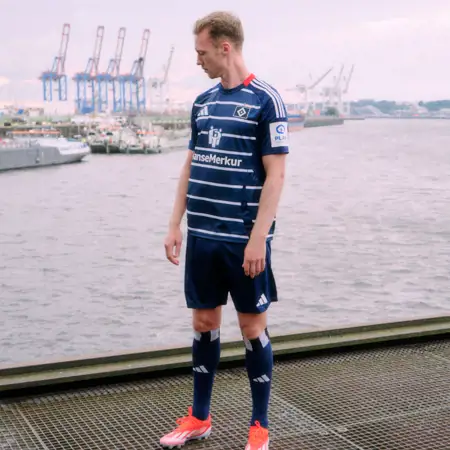 Hamburger SV voetbalshirts 2024-2025 in teken 1887 en vissermannen!