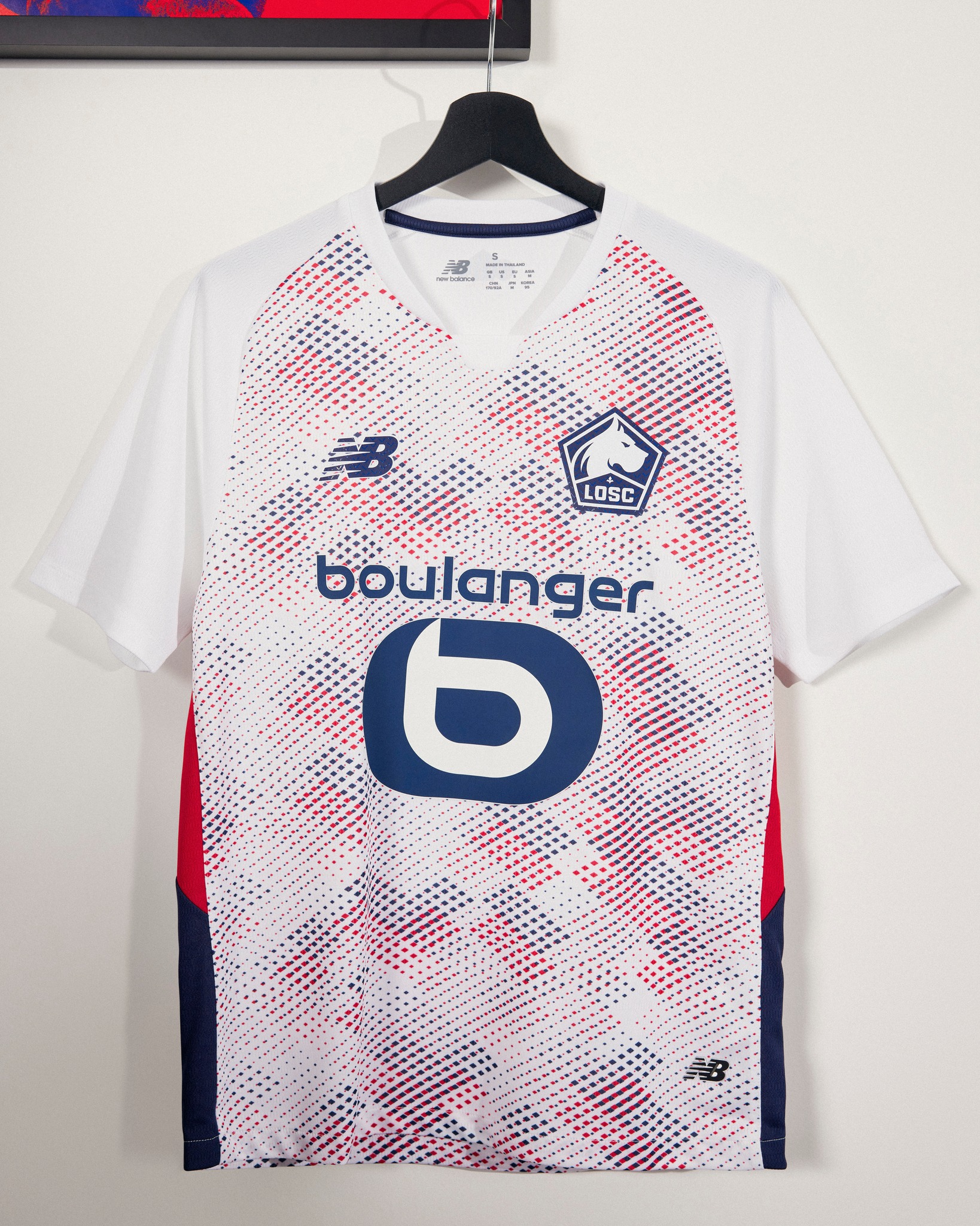 LOSC Lille voetbalshirts 2024-2025 geïnspireerd door 80 jarig jubileum