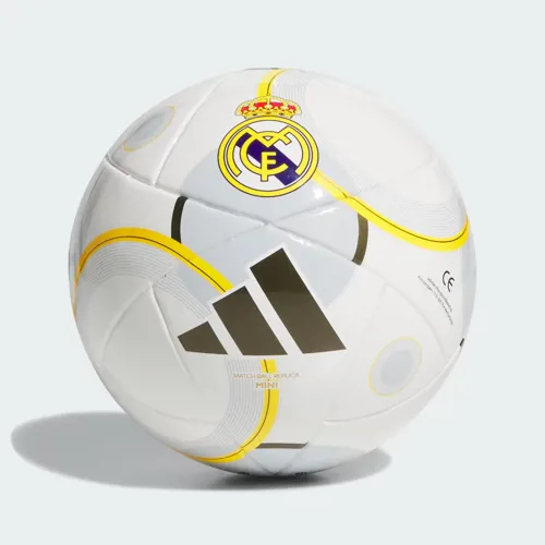 adidas Real Madrid mini voetbal 2025-2026 - Wit