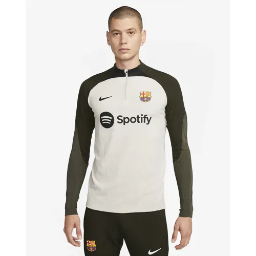 Barcelona Elite training sweater 2023-2024 - Beige/Groen