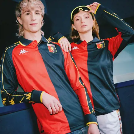 Genoa 4e voetbalshirt 2024 in stijl shirt 1999-2000