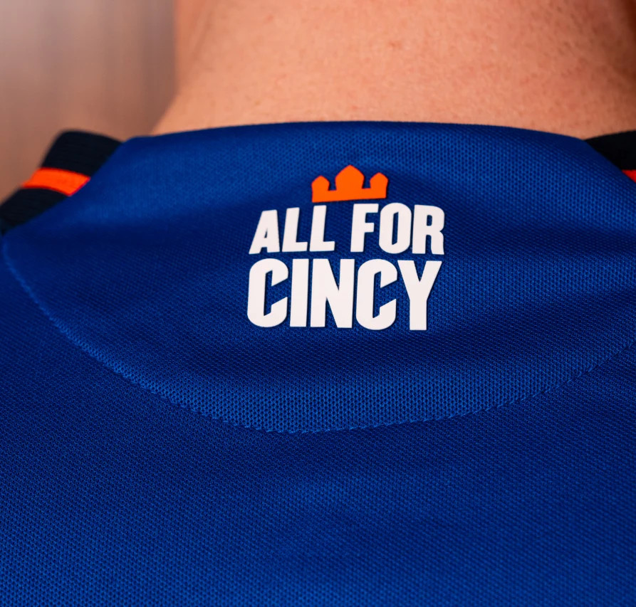 FC Cincinnati thuisshirt 2025-2026 geïnspireerd door USL shirt 2016