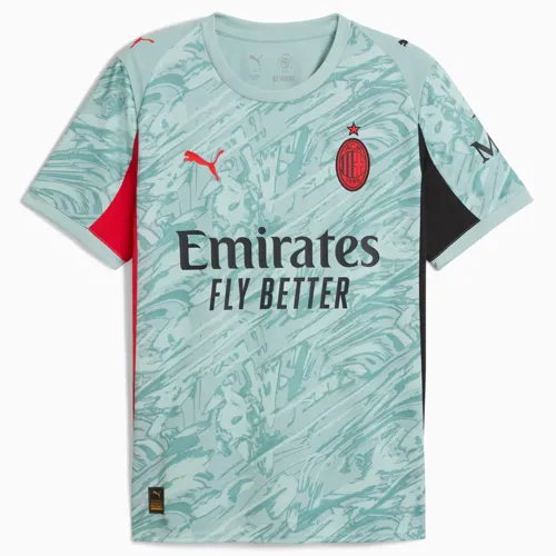 AC Milan keepersshirt 2025-2026 - Lichtblauw/Zwart/Rood