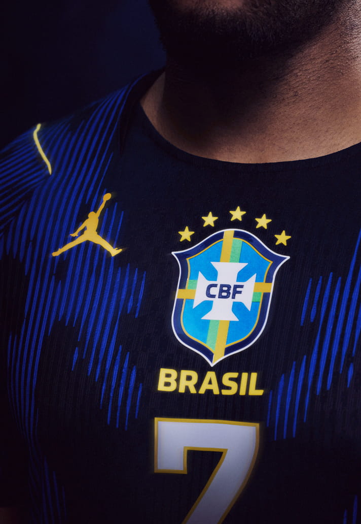 Brazilië WK 2026 uitshirt bevat logo Jordan Brand!