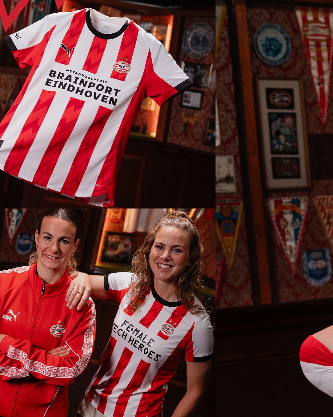 PSV thuisshirt 2025-2026 straalt energie uit!