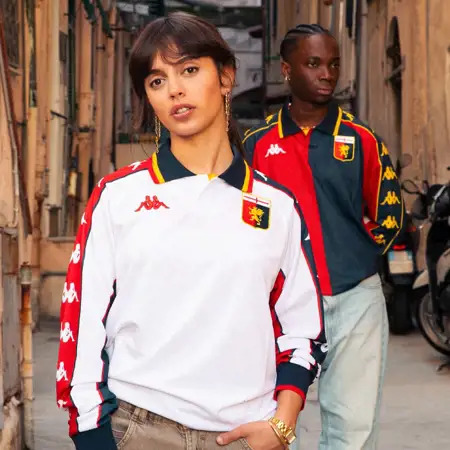 Kappa lanceert remake Genoa voetbalshirts 1999-2001