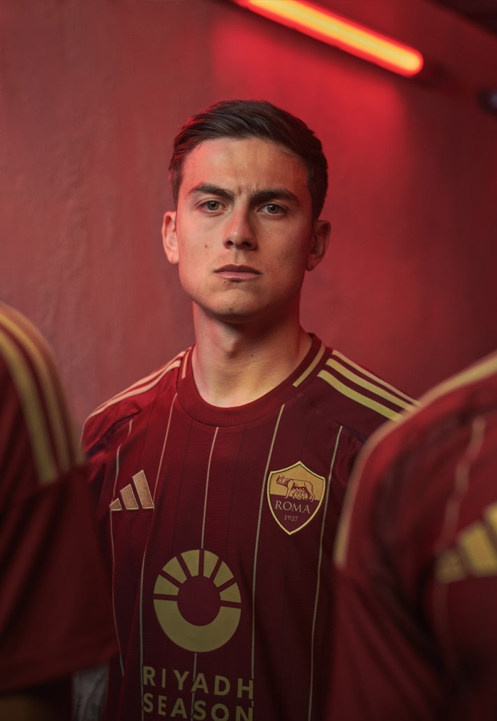 AS Roma thuisshirt 2024-2025 geïnspireerd door tickets 90 jaar geleden