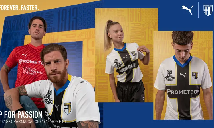 Parma Calcio 1913 voetbalshirts 2023-2024