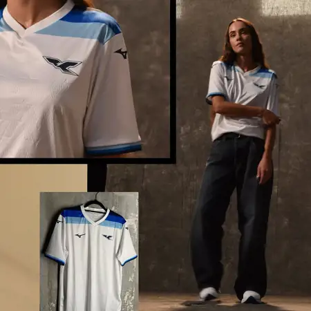 Mizuno en SS Lazio lanceren voetbalshirt ter ere 125 jarig bestaan