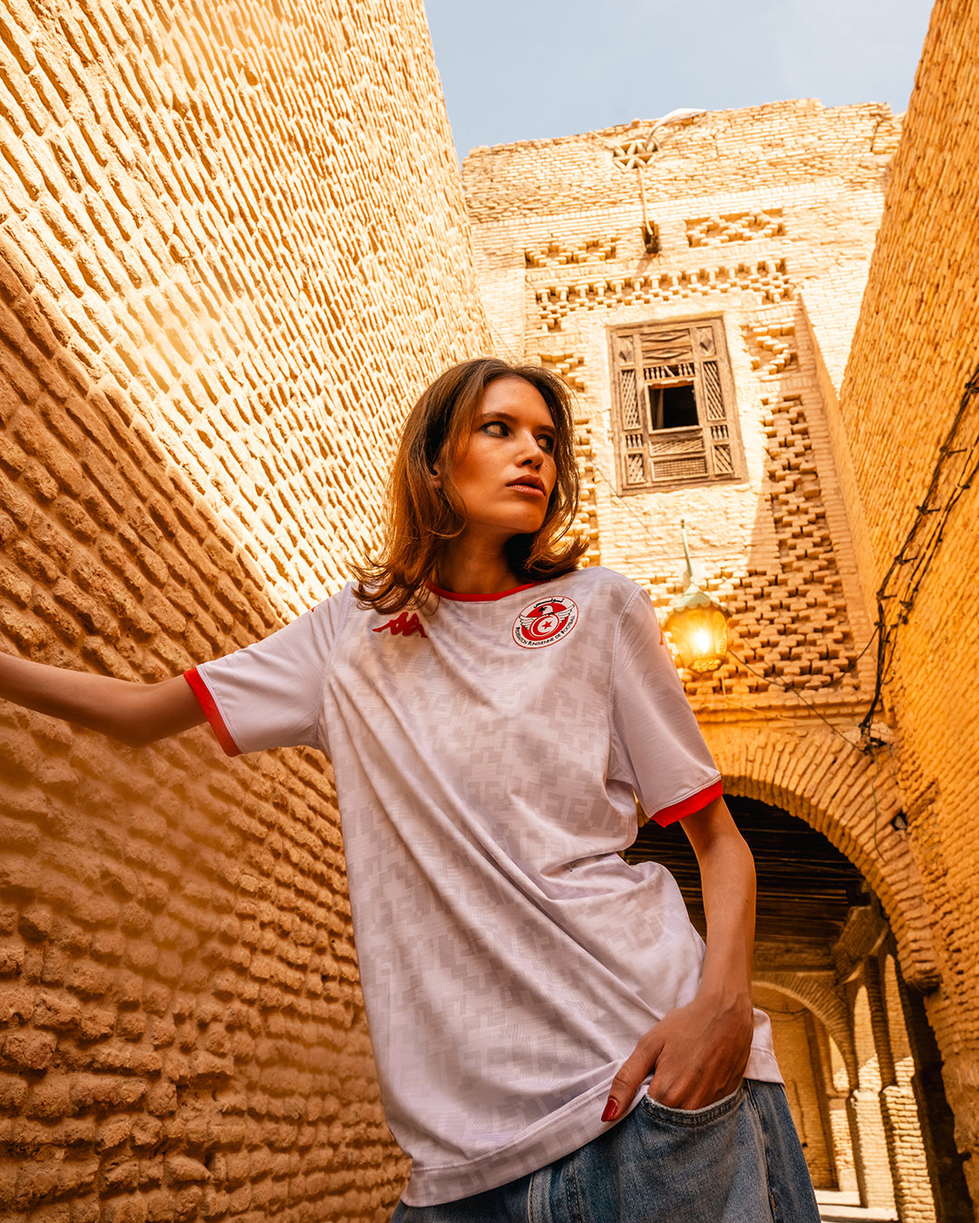 Dit zijn de Tunesië voetbalshirts 2025-2026 van Kappa