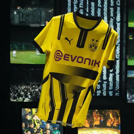 Borussia Dortmund cup voetbalshirt 2024-2025 heeft mashup design