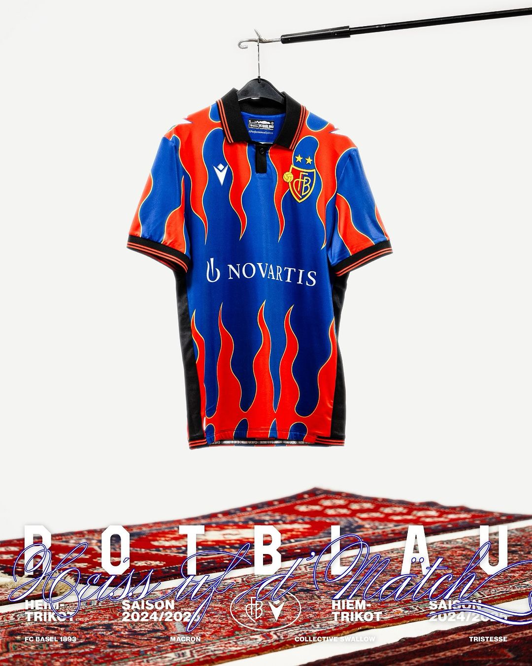 Dit zijn de FC Basel voetbalshirts 2024-2025