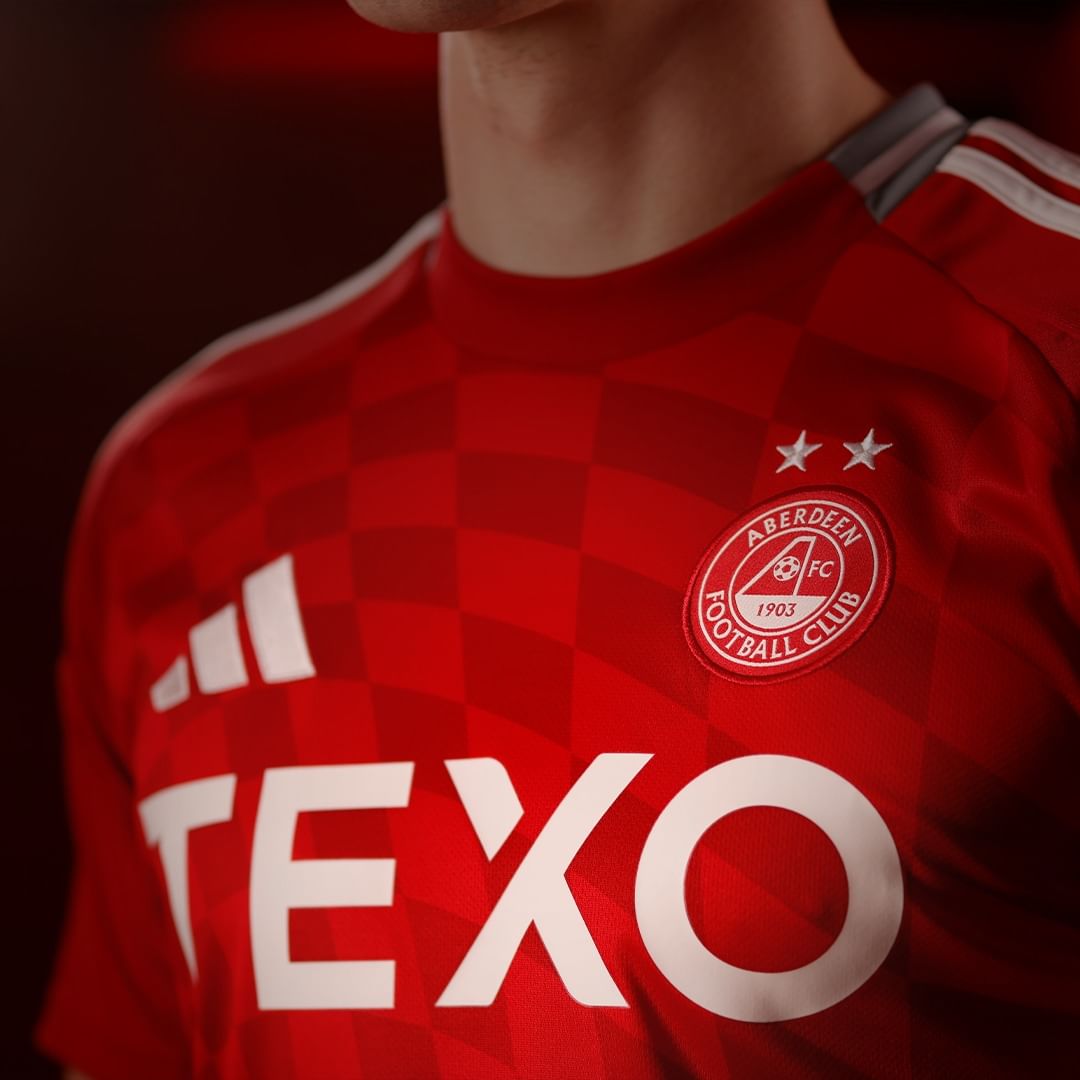 Aberdeen voetbalshirts 2024-2025 geïnspireerd door shirts eind jaren '80