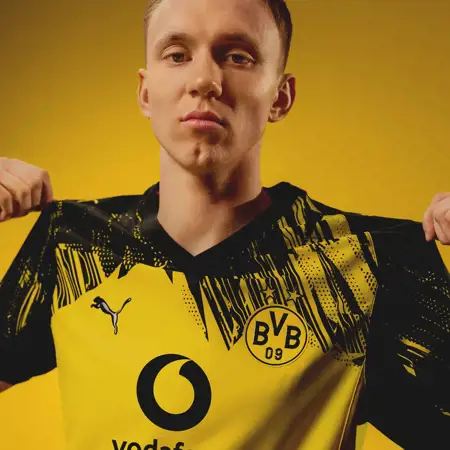 Borussia Dortmund thuisshirt 2025-2026 ode aan sfeer in stadion!