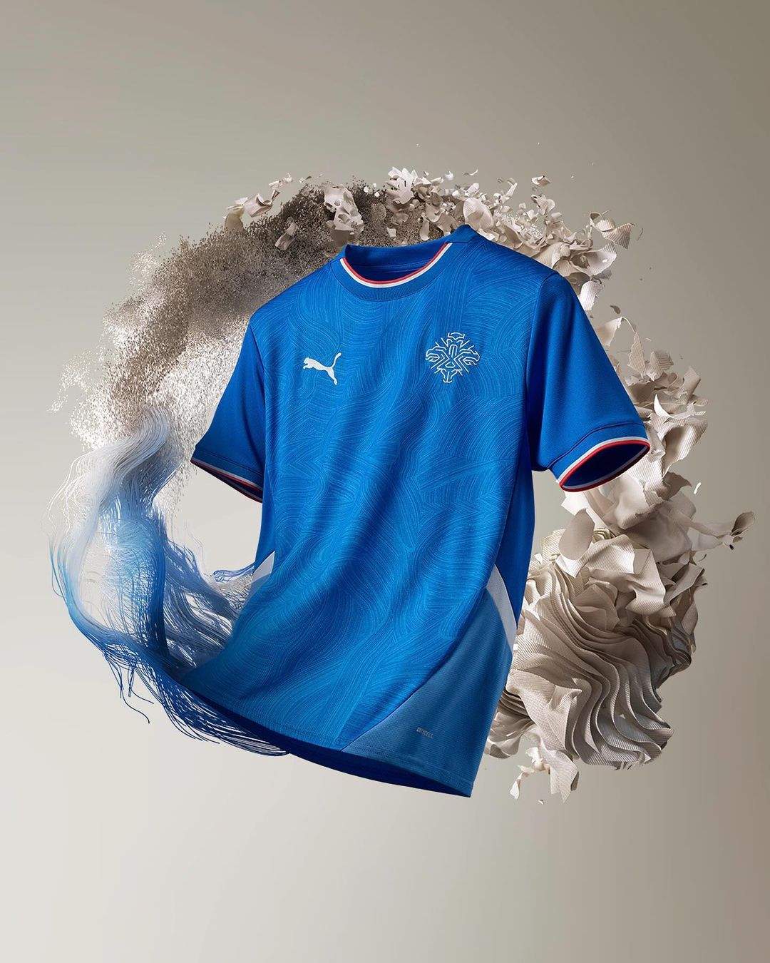 Ijsland voetbalshirts 2024-2025 vieren natuurlijke schoonheid