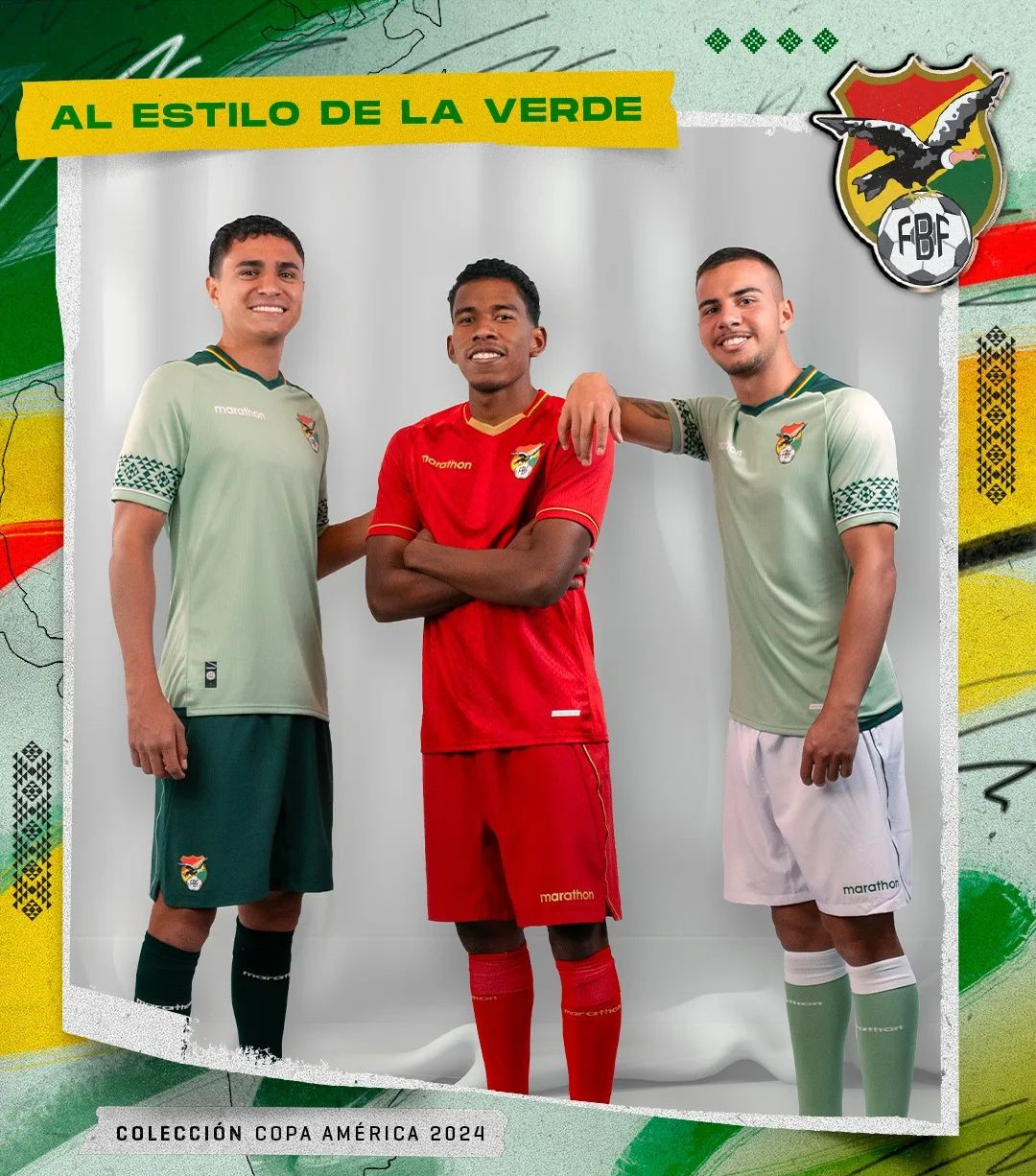 Bolivia Copa América 2024 voetbalshirts geïnspireerd door shirts 1963