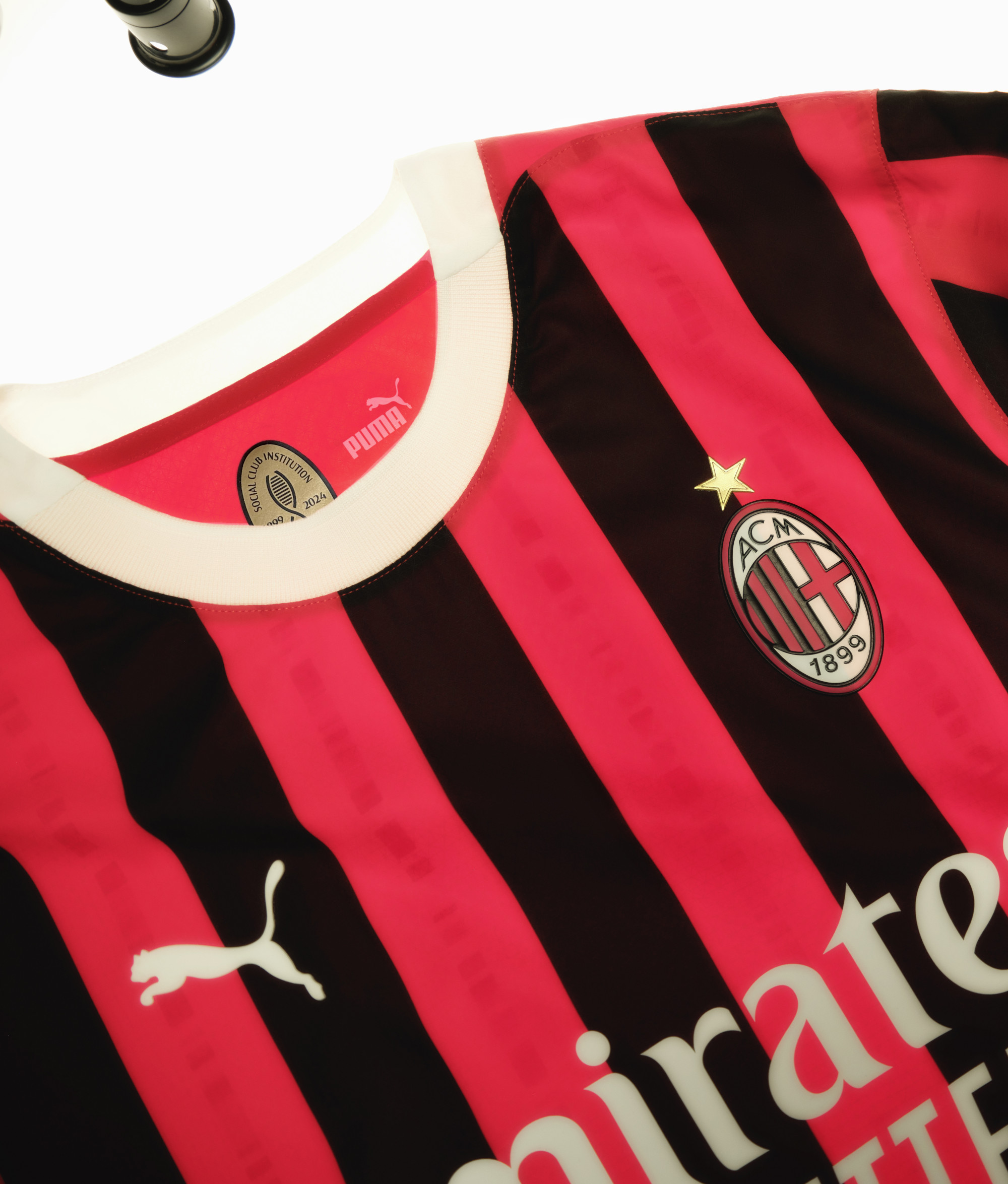 AC Milan thuisshirt 2024-2025 ode aan 125 jarig jubileum