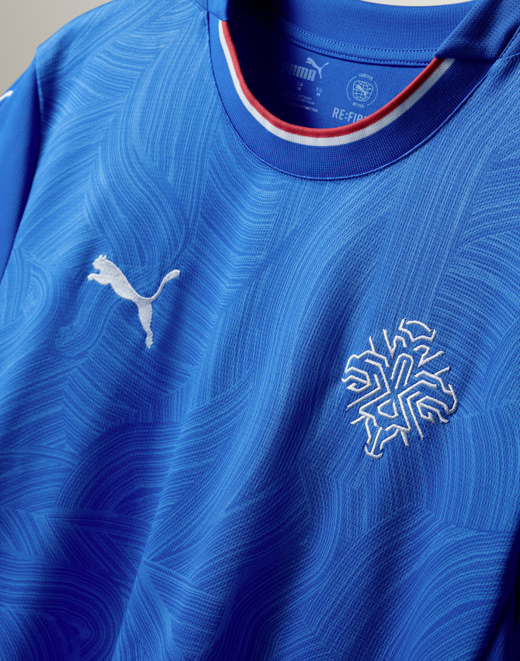 Ijsland voetbalshirts 2024-2025 vieren natuurlijke schoonheid