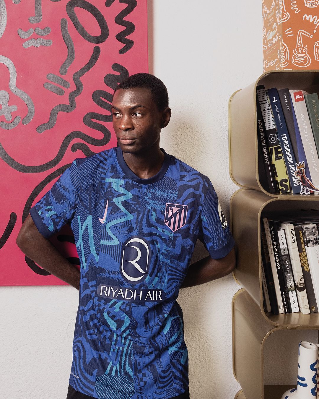 Atlético Madrid 3e shirt 2024-2025 bevat dynamische lijnen! 