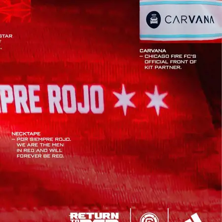 Chicago Fire thuisshirt 2024-2025 | The Men in Red!