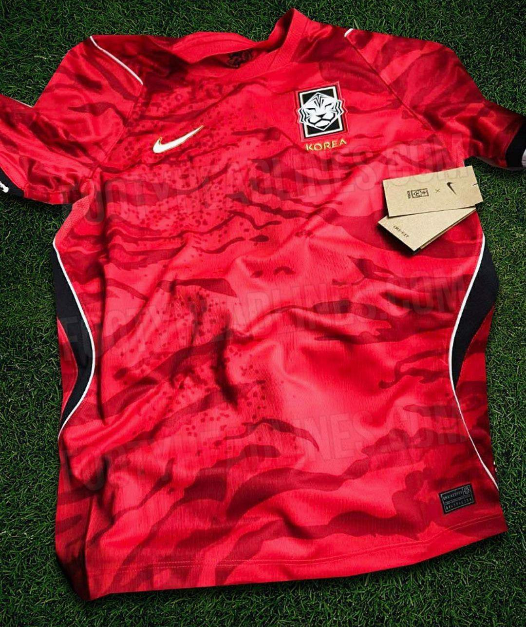 Zuid-Korea WK 2026 voetbalshirts uitgelekt