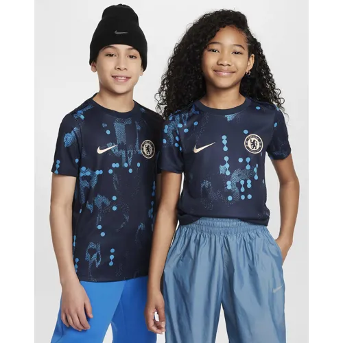 Chelsea warming-up shirt kinderen 2024-2025 - Blauw