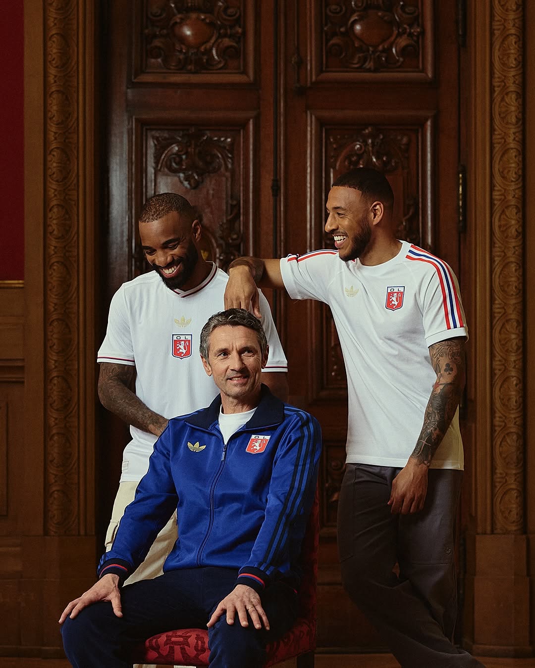 adidas lanceert Olympique Lyon voetbalshirt 75 jarig bestaan