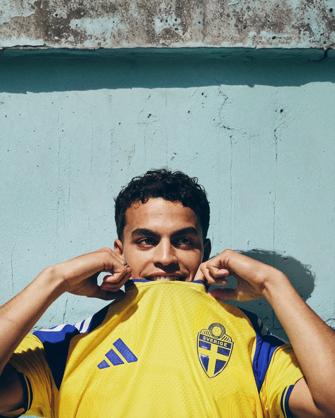 Zweden thuisshirt 2026-2027 geïnspireerd door jaren '70!